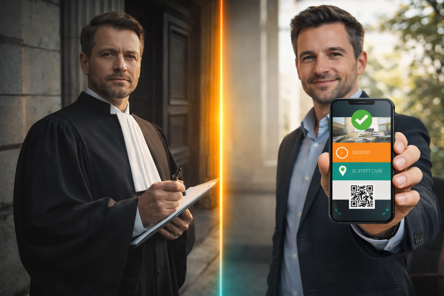 Le smartphone va-t-il remplacer l'huissier ? Débat ouvert.